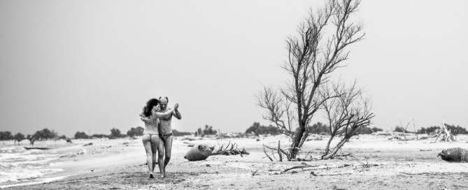 tango on the beach